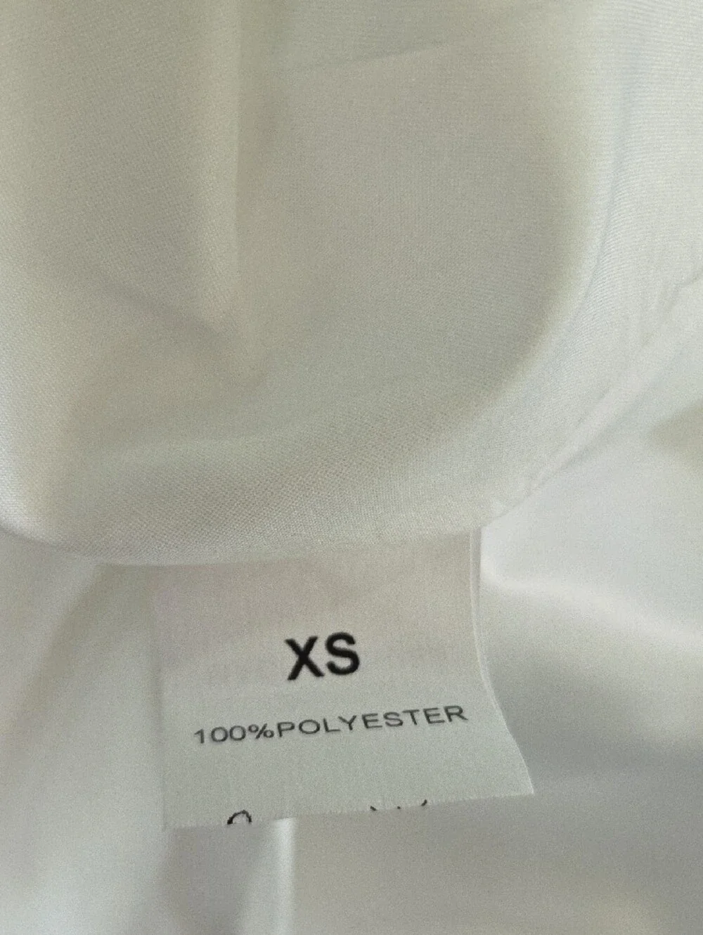 Strapless Sz XS White Fit-and-Flare Dress - Picture 3 of 4